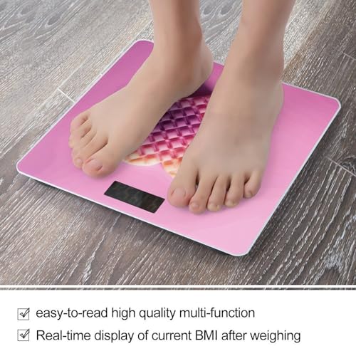 Báscula Digital Colorida de Vidrio Templado para Baño miniatura 5