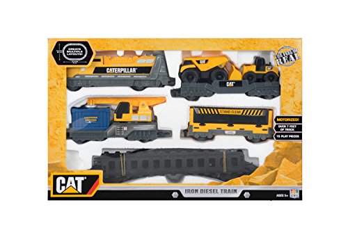 Toystate Caterpillar Construction Iron Diesel Train