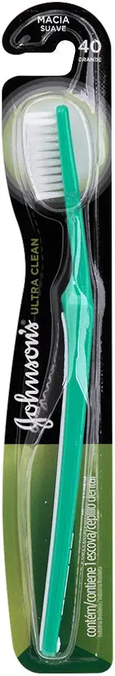 Escova de Dente Ultra Clean, Reach, Branco, Grande 40 Macia