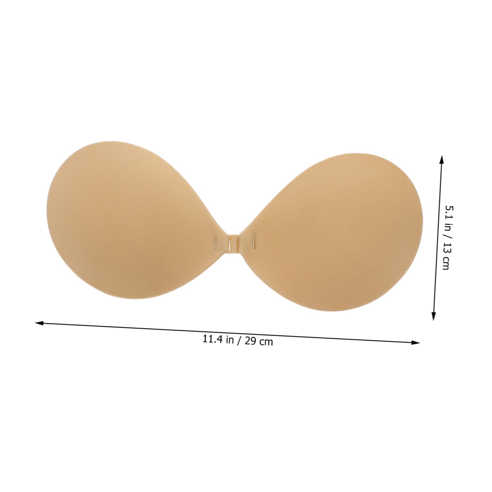 4pares Sujetador Adhesivo Invisible Para Mujeres Braseras Sin Tirantes Espalda Para Vestidos De Novia y Ropa De Fiesta Diseño Transpirable y Cómodo Color