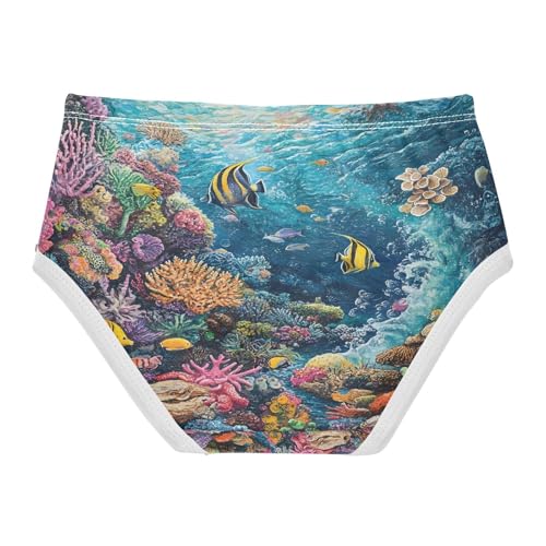 Undersea Fish Toddler Girls's Underwear 2T 202b86972