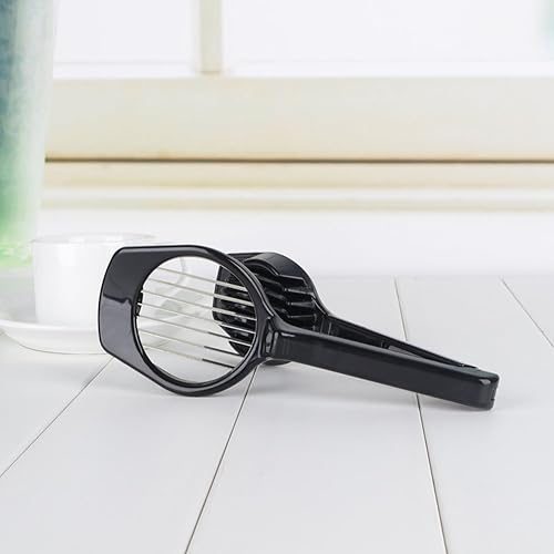 Miniatura 6 de Cortador de huevos, cortador de huevos de alambre de acero inoxidable, cortador de huevos de aluminio resistente, lavavajillas para huevo, fresa,