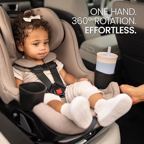 Image of Britax Galaxy360 Slim Rotating Convertible Car Seat - Teak
