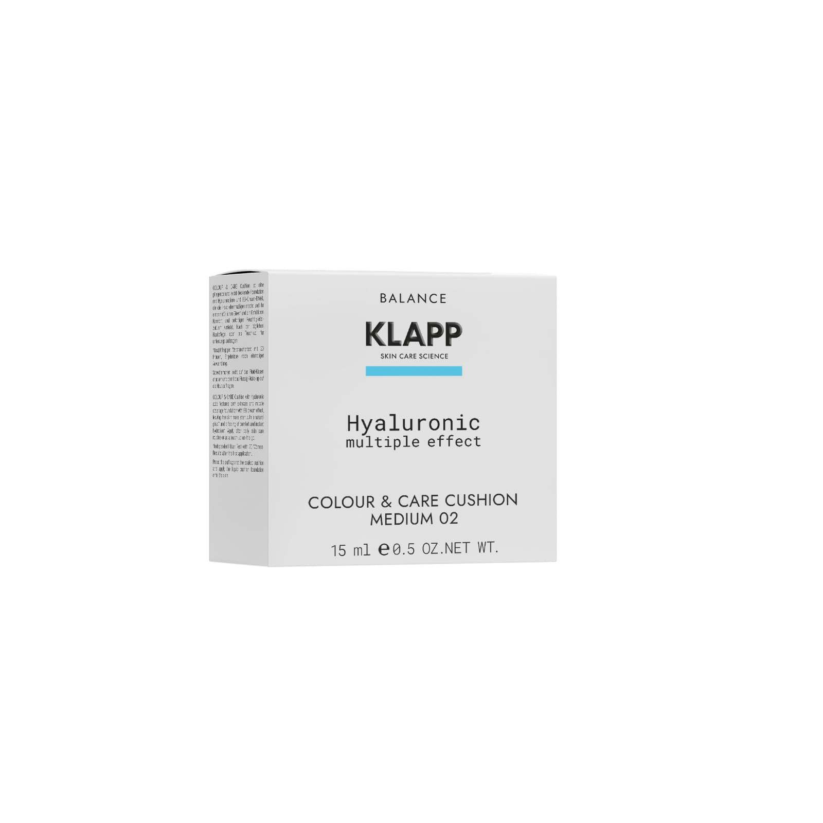 KLAPP Hyaluronic Multiple Effect Colour & Care Cushion Medium 02 (15 g)