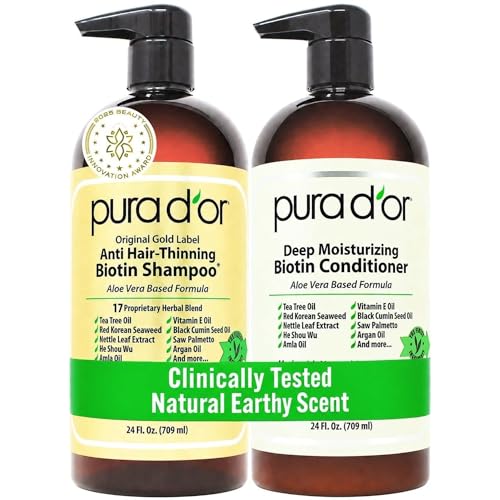 LifeCell Shampoo Review: Can It Really Help With Hair Loss? 3 PURA D'OR Anti-Thinning Biotin Shampoo & Deep Moisturizing Conditioner Original Gold Label Set (24oz x2) Natural Earthy Scent, CLINICALLY TESTED Effective Results, Hair Thickening Product, Women & Men