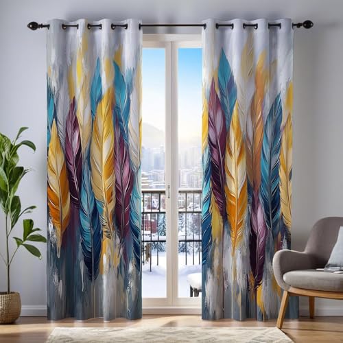 Rideau occultant opaque 140x175 cm isolant pour chambre
