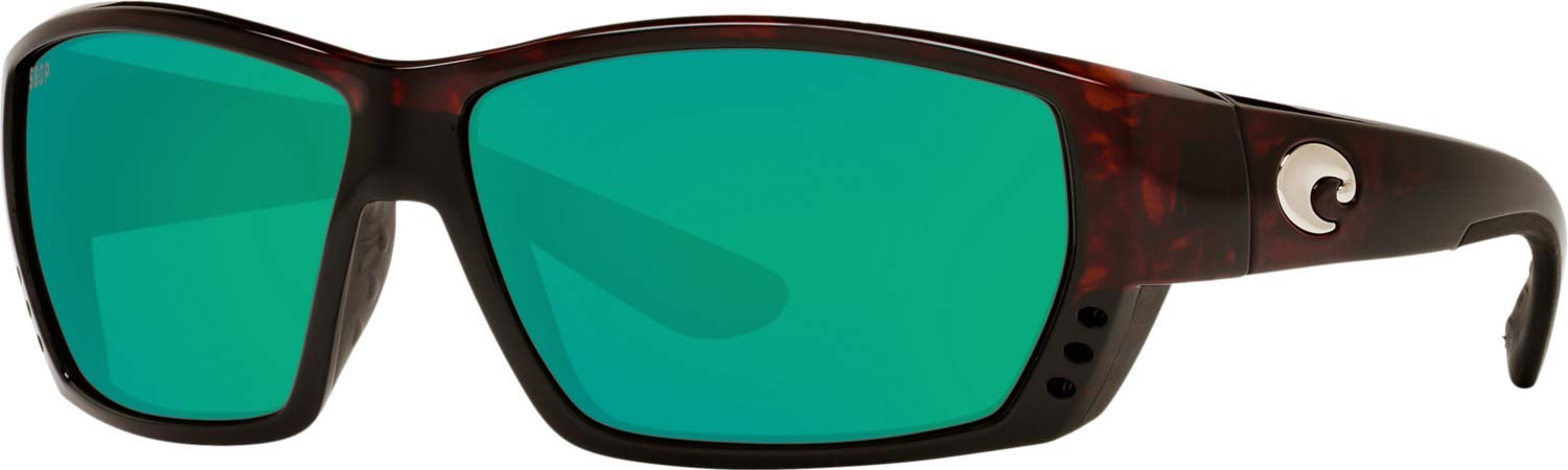 Costa Men's Tuna Alley Readers Readers Sunglasses, Tortoise / Green Mirror 580p C-mate 2.50, 62/11/125