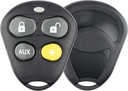 Keylessoption Keyless Entry Remote Control Starter Car Key Fob Case Shell Outer Cover Button Pads For Viper Automate Alarms #TOP1