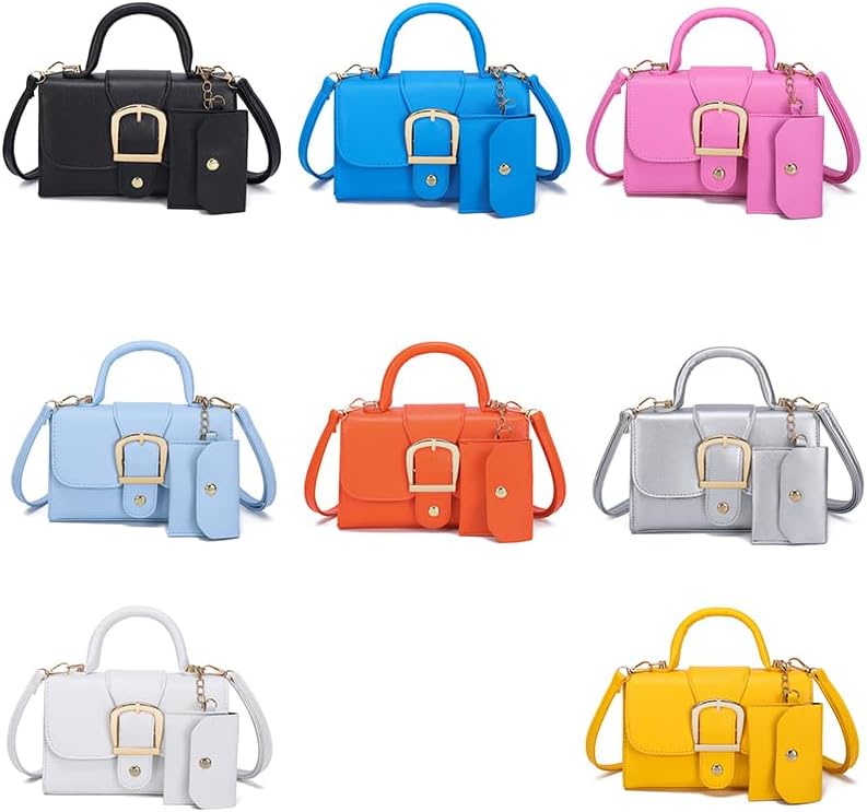 XMLiZhiGu Small Crossbody Bag，Cute Purse for Women trendy，Girls Top Handle Clutch Handbag | Small, Cute, Purse, trendy - Image 2