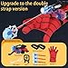 Spider Web Shooters for Kids,Adjustable Wrist Launcher Slinging Toy, Imaginative Role-Play Costume Accessory for Boys & Girls