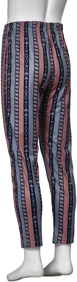 VintageCos Jeffrey Lebowski Cosplay Costume Pants The Dude Stripe Pajama Pants for Men - Image 5