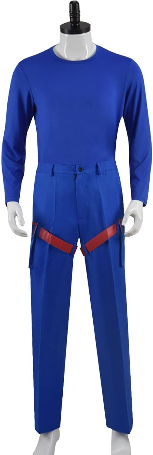 Adult Superhero Danger Costume Halloween Henry Cosplay Costume Jacket Vest Pants Battle Suits with Mask Set - Image 4