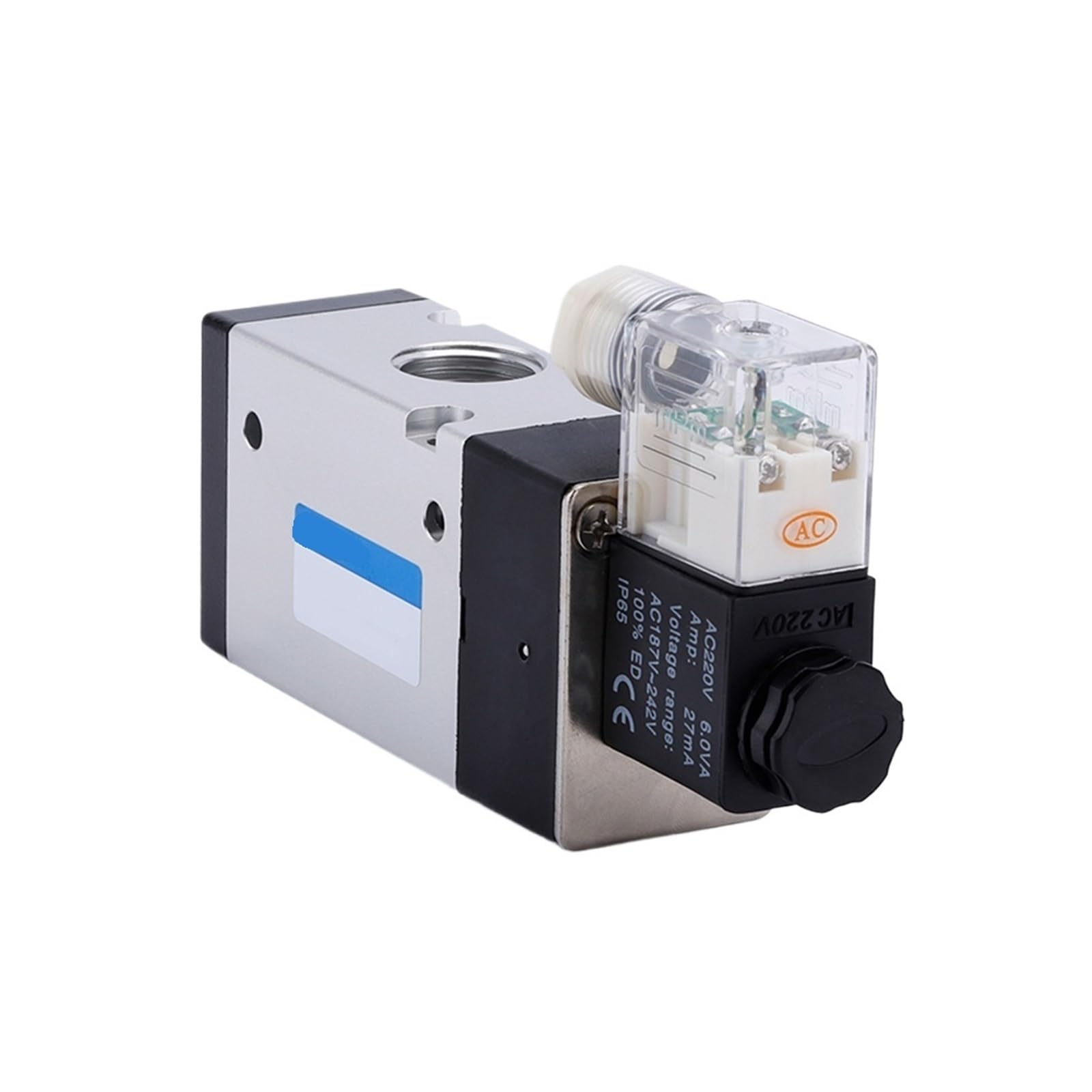 Électrovanne pneumatique 2 voies 3V310-10 stable pour circuit industriel