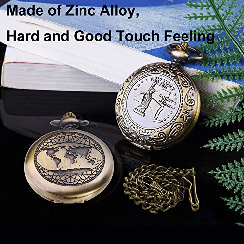 Survival Compass For Kids Backpacking Hiking With Chain, Waterproof Portable Vintage Pocket Compass For Camping, Boy Scout, Geology Activities Boating #TOP3