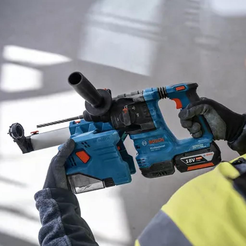 Bosch Professional GBH 18V-22 Akku Bohrhammer SDS plus KickBack Control Vibration Control GDE 18V-12 L-BOXX 18V System