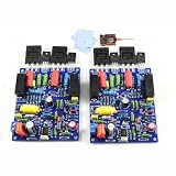 Dual Channel Finished Assembled QUAD405 Audio Power Amplifier Board DC +/- 40V to +/- 50V (3A)