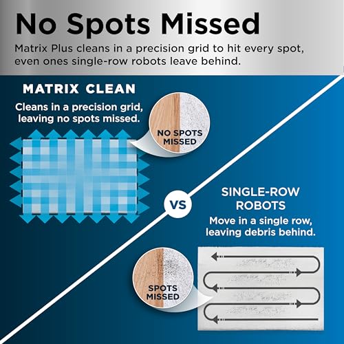 Image of Shark Matrix Plus | 2-in-1 Robot Vacuum & Mop for Carpets & Hard Floors | Sonic Mopping & Powerful Suction for Pet Hair | Self-Empty Base | 45-Day Capacity | HEPA | LiDAR Nav | Black /Mocha | AV2630WA
