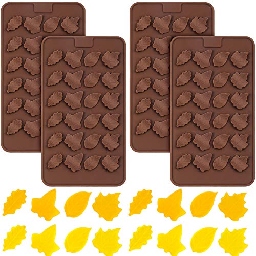 Maple Sugar Candy Molds. TYH Supplies Set of 2 Maple Leaf Silicone