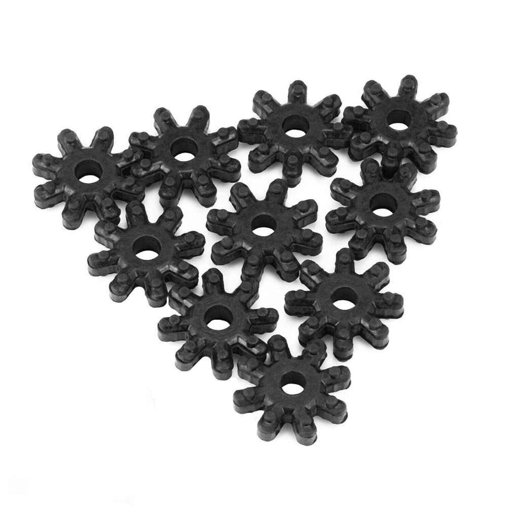 2 Giunti Sterzo Flessibili In Gomma | Accoppiatore Piantone Sterzo Compatibile Con Hyundai (Sonata, Santa Fe) E Kia (Soul, Optima)
