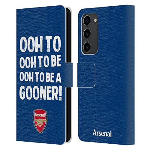 Carcasa Arsenal FC Oooh Ser Gooners para Samsung Galaxy S23+ 5G Funda de Cuero Libro