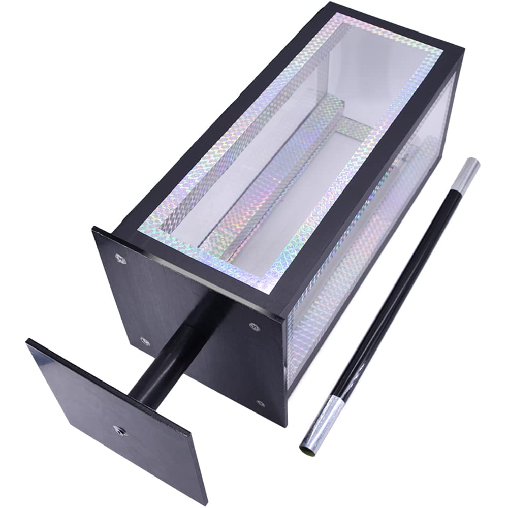 Crystal Botania Boîte de pureté pour faire des tours de magie Impossible Fleur magique apparaissant dans un tube vide Illusions de scène Accessoires Mentalisme Gimmicks