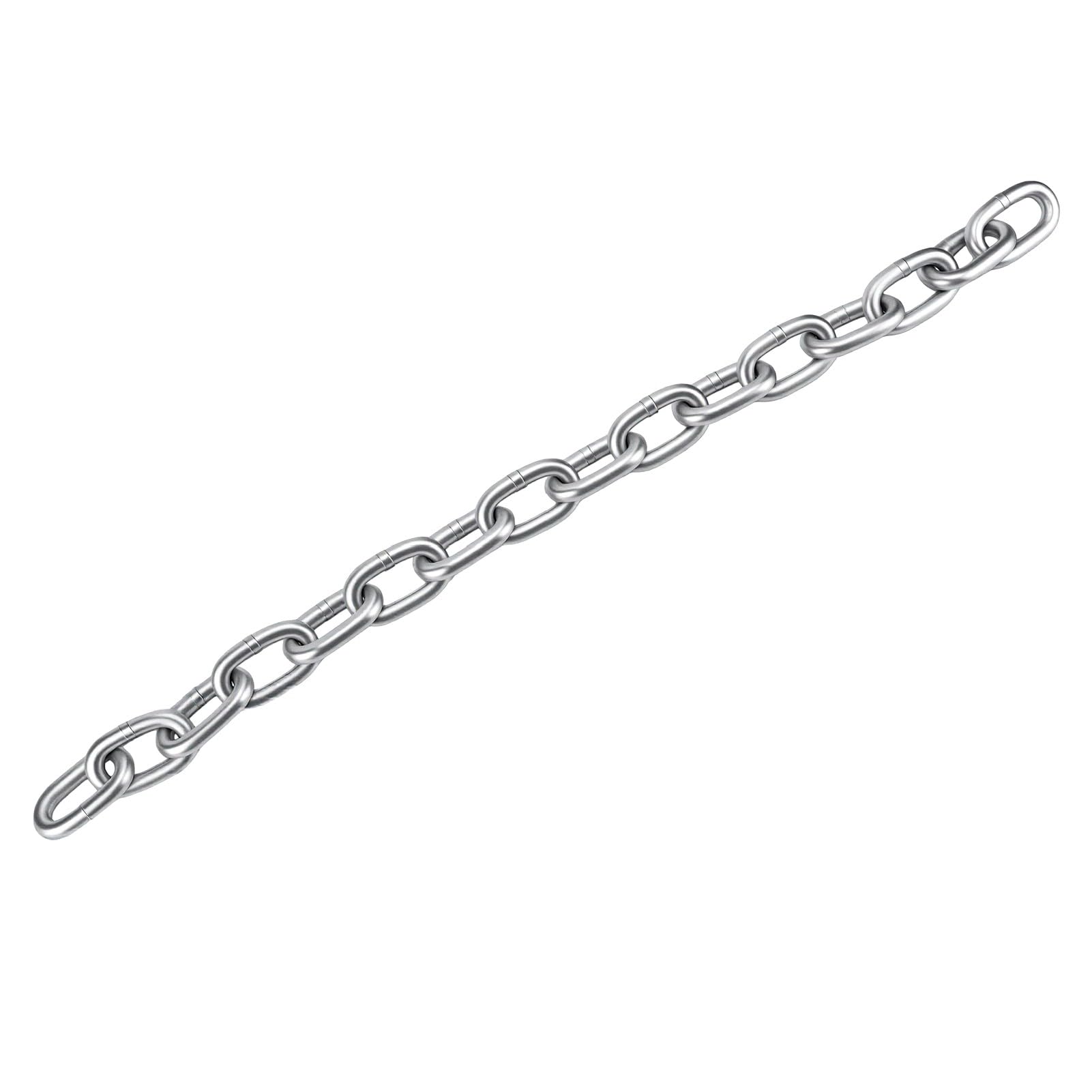 Akozon Catena di Sicurezza per Traino in Acciaio Al Carbonio Zincato Carichi Pesanti, Diametro del Filo 13 Mm, Carico Rottura 7716 Libbre, Collegamento il Backup Rimorchio