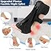 UYVEIS Adjustable Plantar Fasciitis Night Splints for Foot-Drop, Flat-Arch Relief Brace Night Splint for Plantar Fasciitis Women Men(Grey)