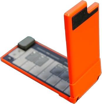 Korg nanoKEY Fold - Foldable 25 Key MIDI Keyboard Controller with USB-C and TRS-MIDI - Lava Orange