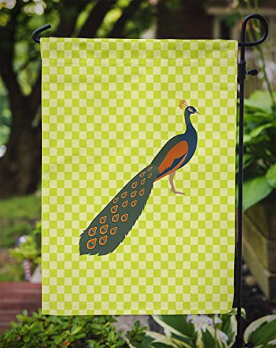 Drapeau de jardin paon indien vert petit format multicolore Caroline's Treasures BB7751GF - 4