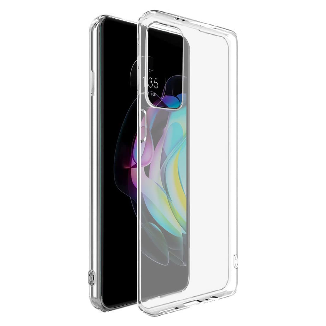 Casotec Crystal Clear Back Case for Motorola Edge 20 | Raised Bumps for Camera & Screen Protection | Clear Soft Silicone Back Case Cover for Motorola Edge 20 (TPU | Transparent) (B09W5YKVGK) Amazon Price History, Amazon Price Tracker