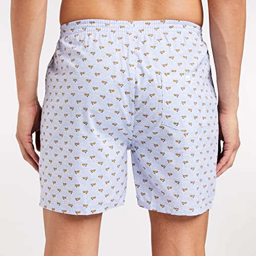 Image of Longies Men's Cotton Printed Regular Boxer Shorts