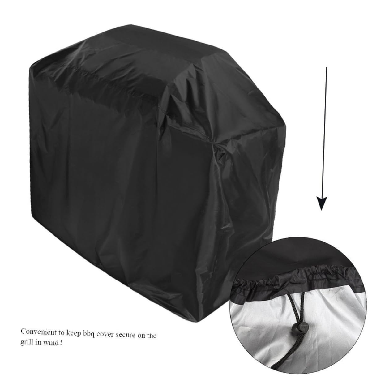 Funda cuadrada impermeable para barbacoa con bolsa Sto – Parrilla pesada para exteriores que protege contra la lluvia y el clima