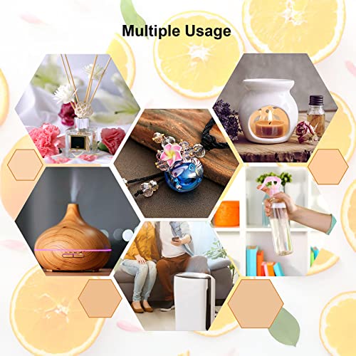 Orange Essential Oil Mumianhua Pure Sweet Orange Oil Mandarin Essential Oil Orange Aromatherapy Oil For Diffuser, Humidifiers, Skin, Soaps Making, Candles Making, Cleaning 100Ml-With Dropper #TOP5