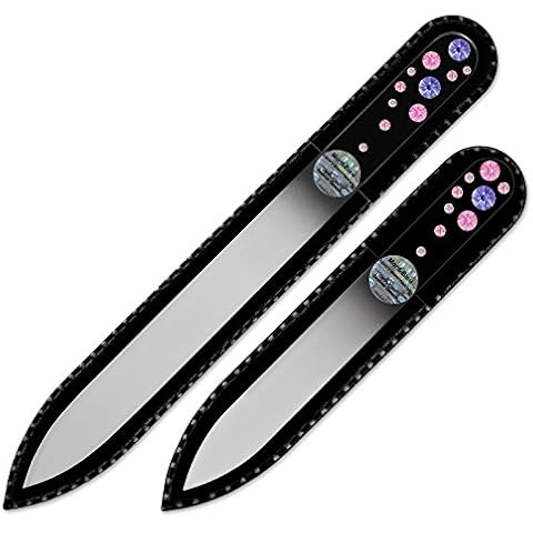 Mont Bleu Set of 2 Swarovski Nail Files Cover