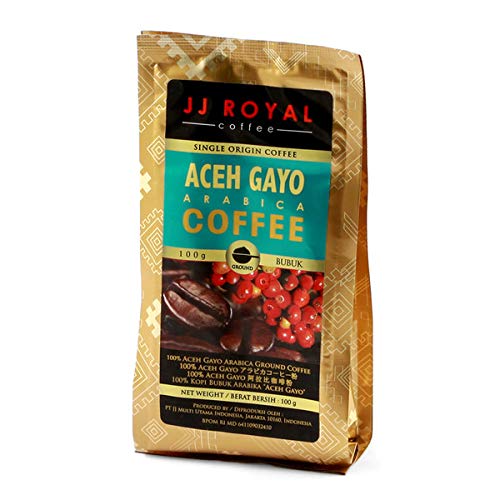 JJ Royal Aceh Gayo Arabica (Ground Coffee), 100 Gram
