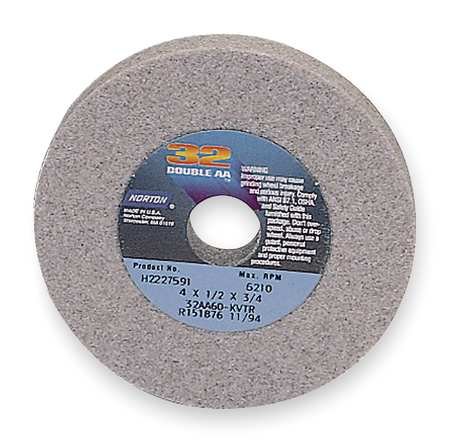 Grinding Wheel, T1, 14x1-1/2x5, AO, 46G/Gray