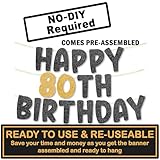 Zoom IMG-1 toyventures striscione per 80 compleanno Zoom IMG-1 toyventures striscione per 80 compleanno