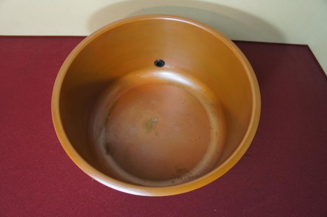 茶道具 立礼棚卓用 銅風炉 銅製 丸炉 410W炭型 電熱器 込み