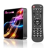 Android 14.0 TV Box,Sohiset Android TV Box with 4GB RAM 32GB ROM RK3528 Quad-Core 64bit Cortex-A53 Mali 450 MP2 GPU Support 2.4/5.0GHz WiFi BT5.0 10/100M Ethernet 8K 3D DLNA USB3.0 HDMI 2.0 H.265