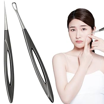 デカ針 2セット Amazon | ニキビ 針 ニキビ針専用キット 2本セット 角栓取り