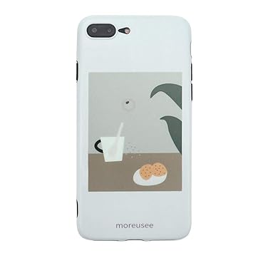 Nasdalgias Iphone 8 Plus Iphone 7 Plus Case Summer Cute Aesthetic Art Tumblr Green Breakfast Food Design Amazon In Electronics
