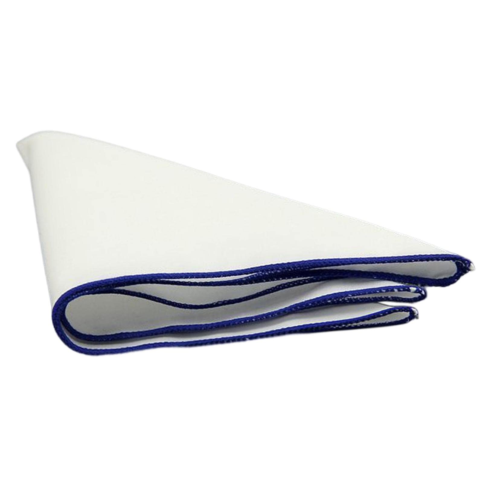 Merishopp White Handkerchief Pocket Towel Groom Suit Accessories Hanky Pocket Square Blue| Clothing Shoes & Accessories|Mens Accessories|Handkerchiefs-picture-36