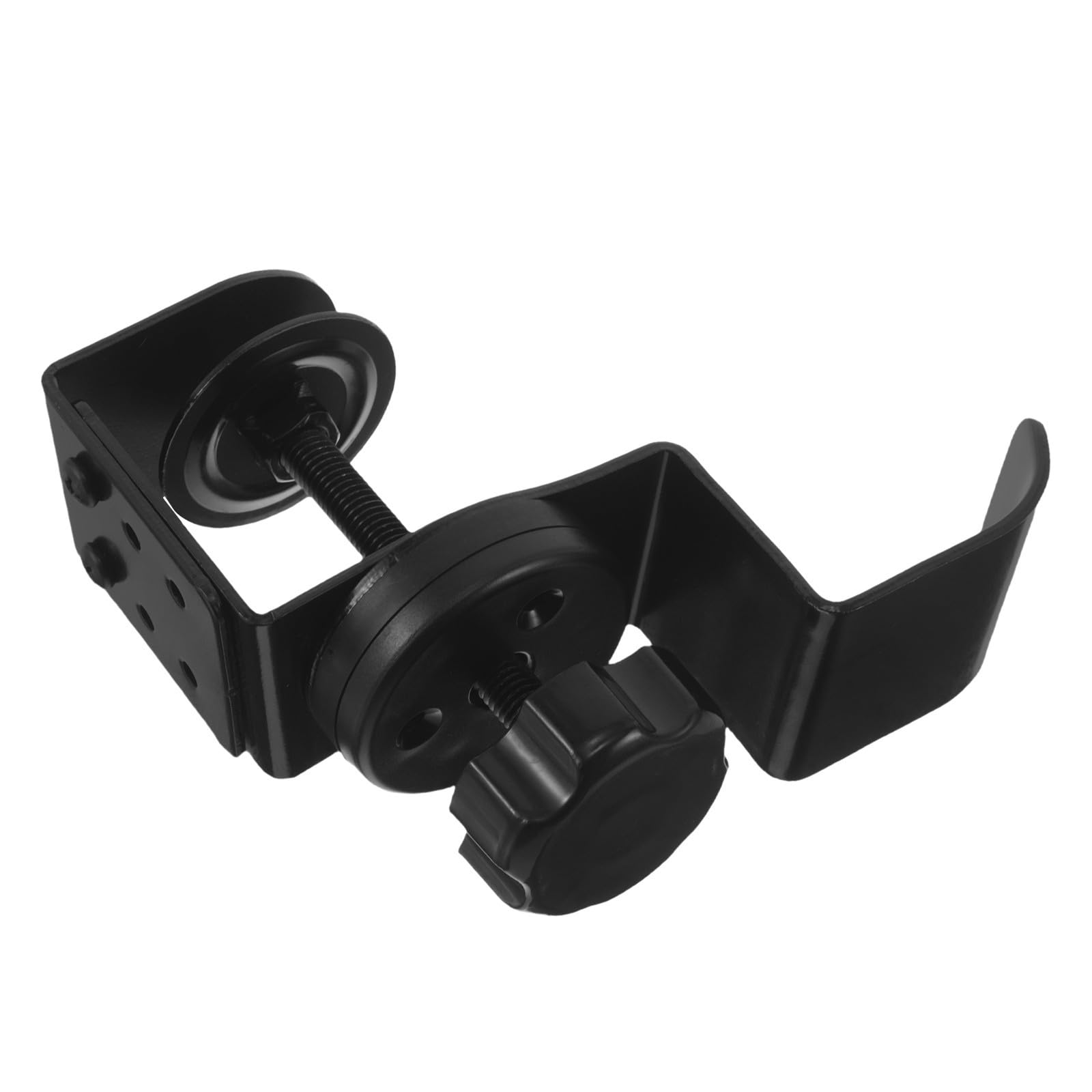 Organizar auriculares en mesa es fácil con el gancho ajustable Alipis de metal