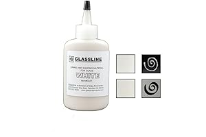 White Glassline Fusing Paint Pen - 2 oz