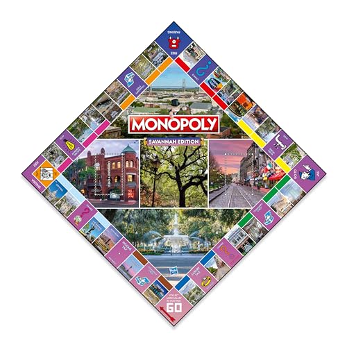 Monopoly Savannah Edition juego de mesa para 2-6 jugadores miniatura 2
