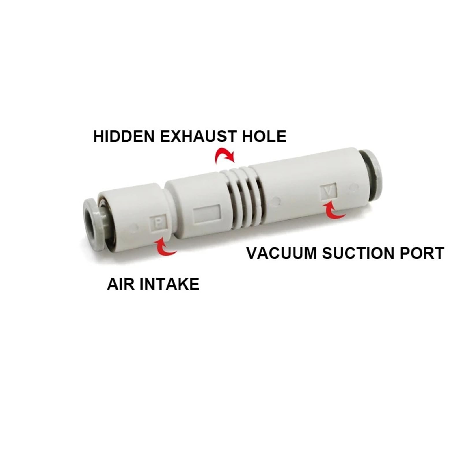 Hohe effizienz und hohe saug rohr vakuum generator ZU05S ZU07S direkte negative druck 05/07L hohe vakuum(ZU07L)