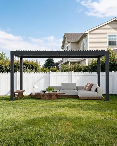 VORTEXTOVE 12×16 Aluminum Louvered