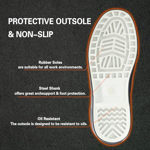 Ultra-Light Waterproof Rubber Boots for Men and Women - Durable Construction with 6mm Neoprene Insulation for Versatile All-Season Use in Hunting, Fishing, Work and Garden Size 5 to 144