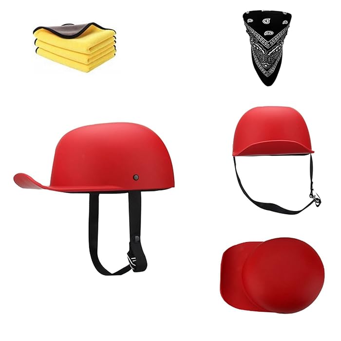 Buy German Styled Retro Half Helmet Baseball Cap Style,Retro Open