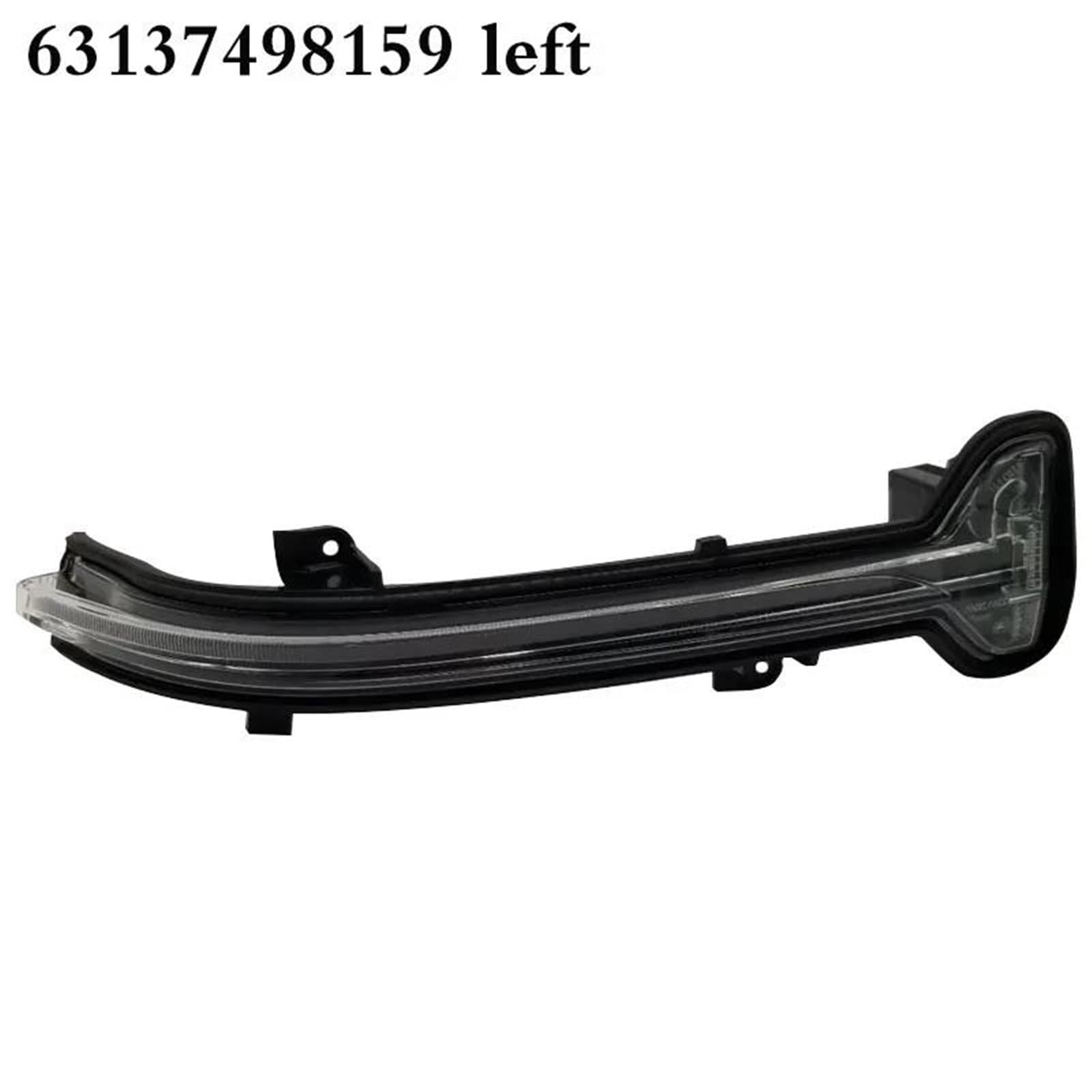 Clignotant de rétroviseur latéral pour BMW M3 G20 G21 G22 G23 G26 63137498159 63137498160 Clignotant de rétroviseur Gauche/Droite